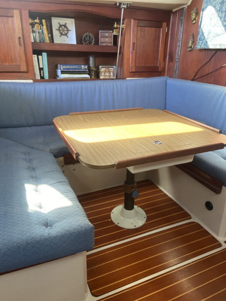Cruise Oceanside waters on a classic Catalina sailboat. lounge